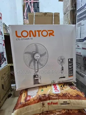 This Is Lontor Rechargeable Water Mist Fan 18inch