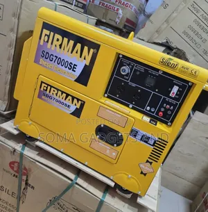 ☆¤Come I Have 6.5kva Firman Diesel Soundproof Gen 1years Wty  100%copp