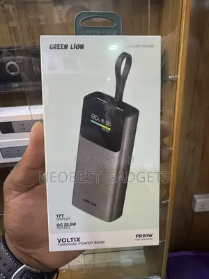 D New Green Lion Voltix 10,000mAh Power Bank