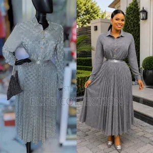 Gucci 2pcs Skirt  Size M-2xL
Colors: Nude and Grey