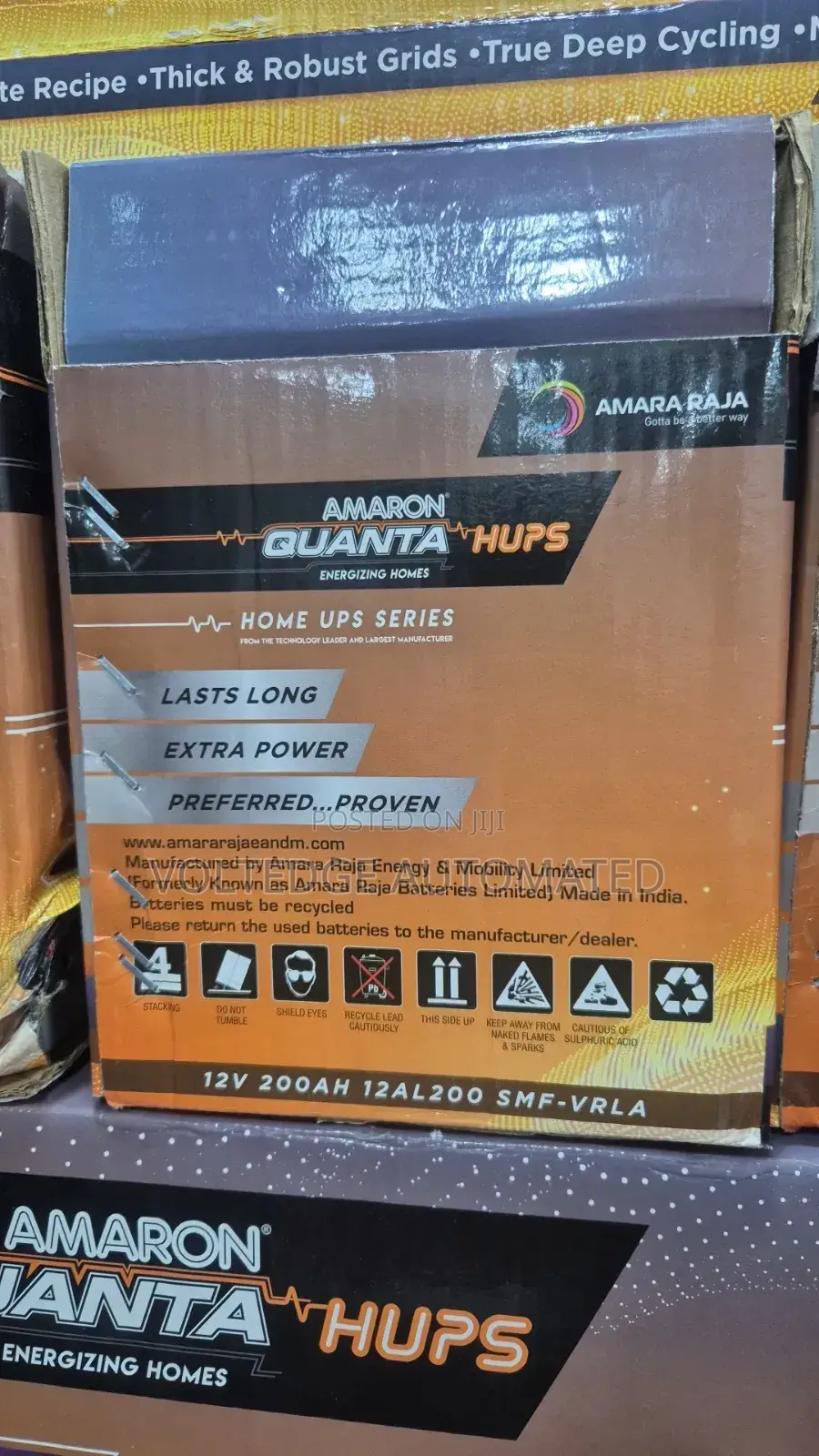 200ah Quanta Dry Cell Battery