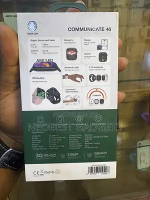 Green Lion Communicate 46 Smart Watch