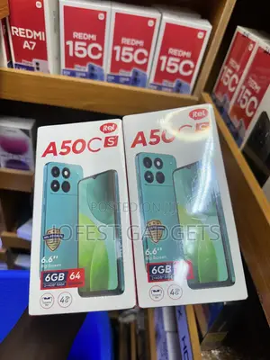 New Itel A50C 32 GB Black