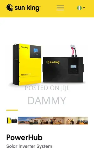 Premium SunKing PowerHub3.3kWSolarSystem –Urgent Transfer(Save ₦1.5m)