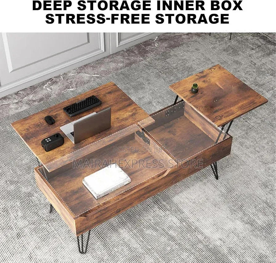 Lift Top Foldable Multifunctional Coffee Table T. S