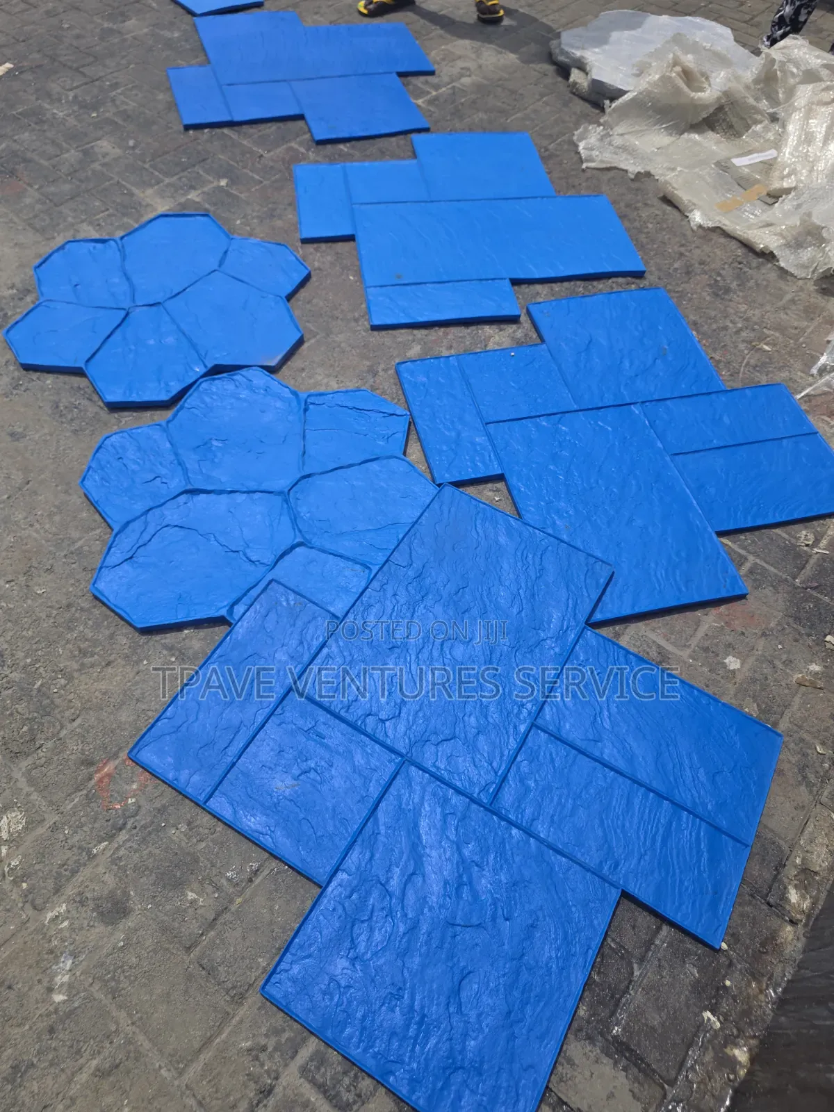 Pattern Mats for Stamped Concrete Floor