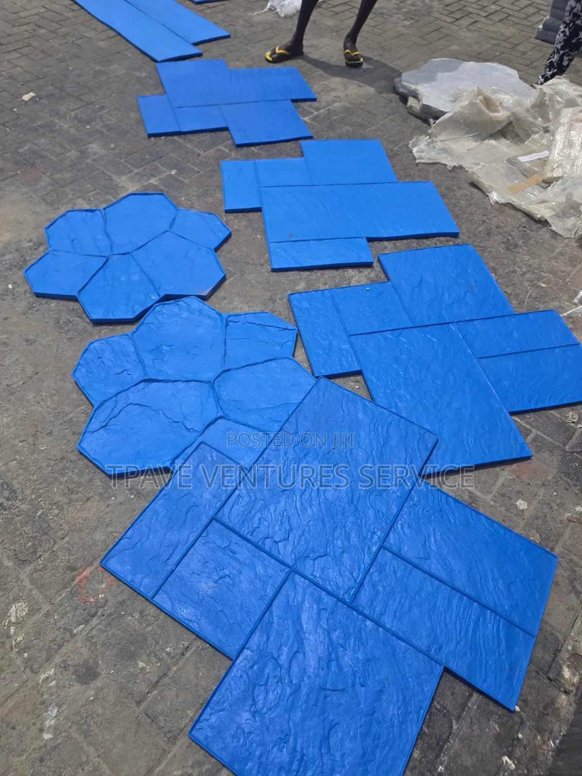 Pattern Mats for Stamped Concrete Floor