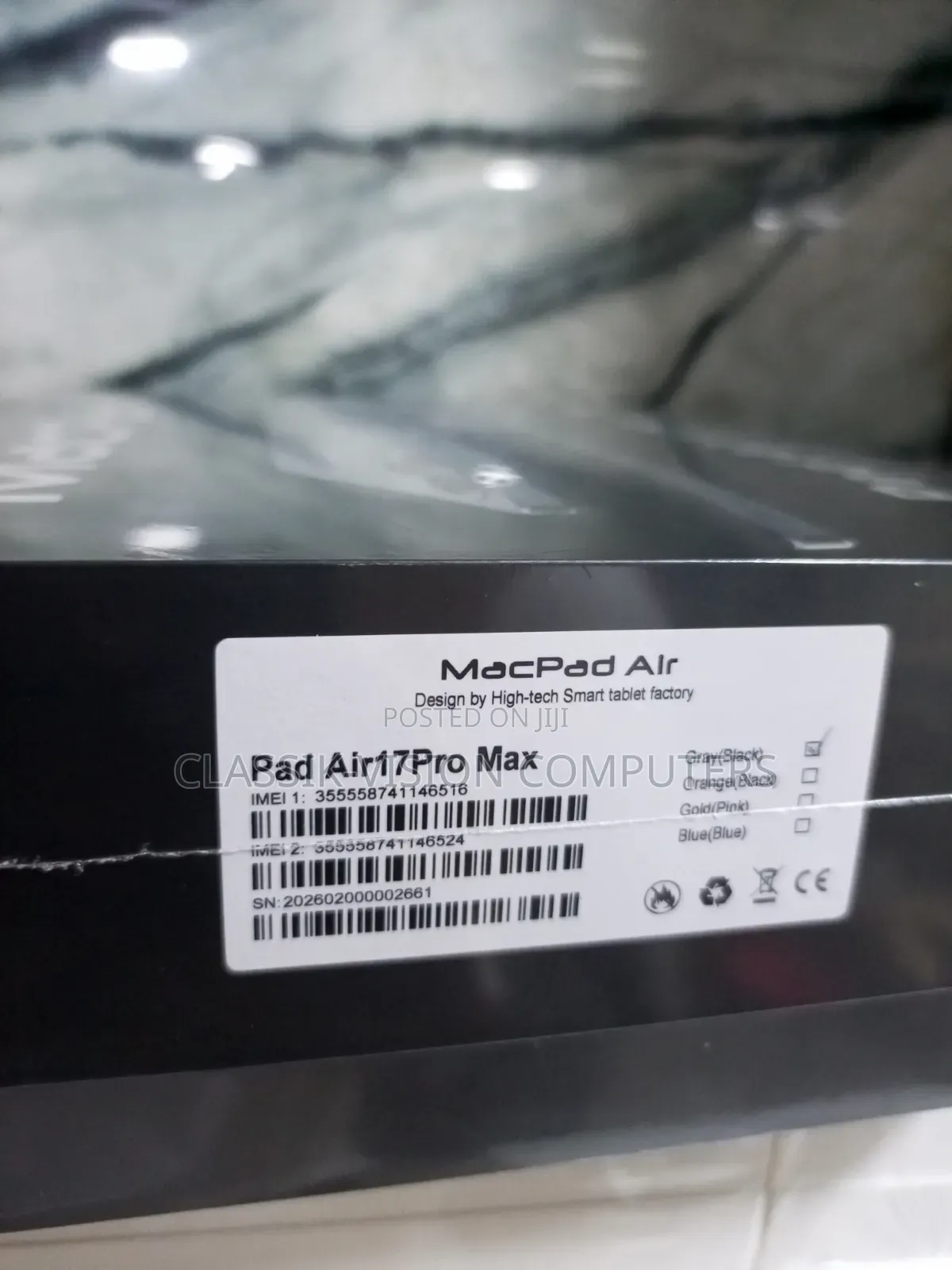 New MacPad Air 17 Pro Max 1 TB