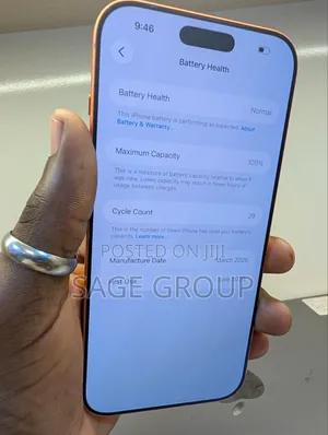 New Apple iPhone 17 Pro Max 256 GB Orange