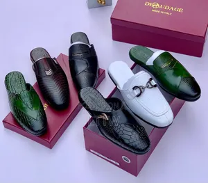 DESAUDAGE Original Italian Men’s Luxury Leather Slippers