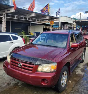 Toyota Highlander V6 2005 Red