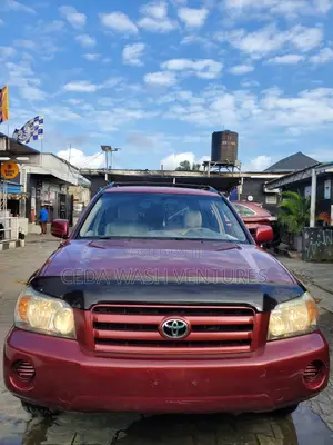 Toyota Highlander V6 2005 Red