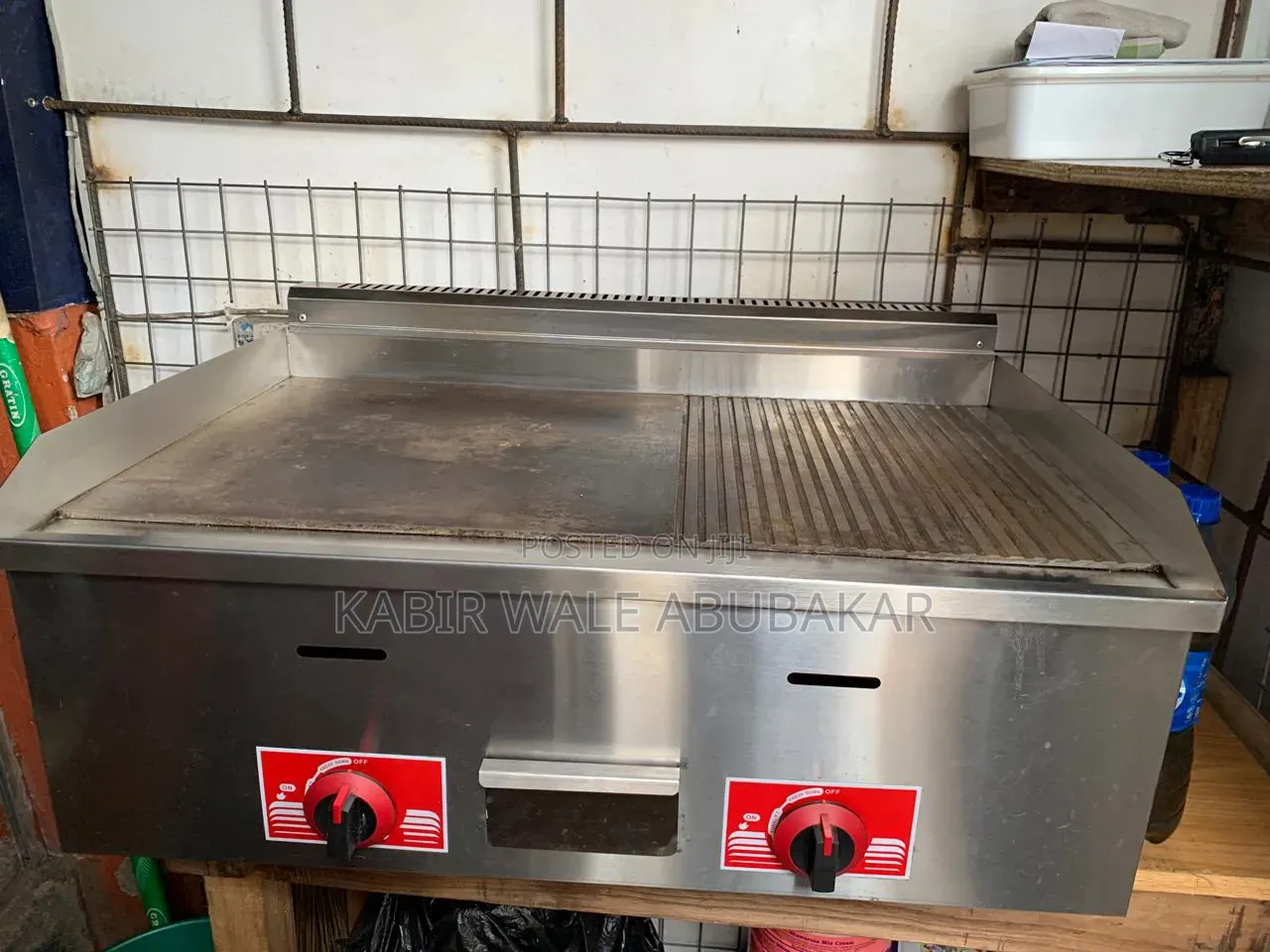 Griller Top Smooth and Rough