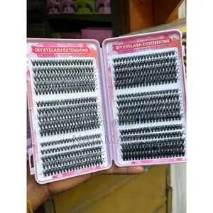 600Pcs Lash Clusters DIY Eyelash Extension Full Set False Lashes
