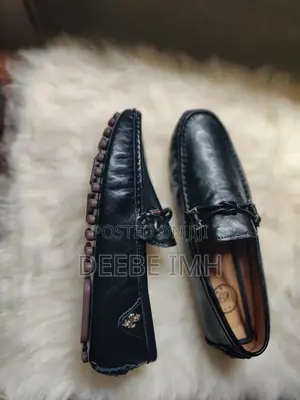 Men's Quality Black Moccasin Loafers Shoes