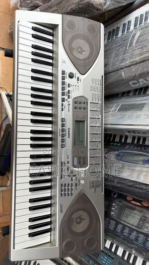 Neat Working 5 Octaves Casio CTK Keyboard Piano With Power Adapter