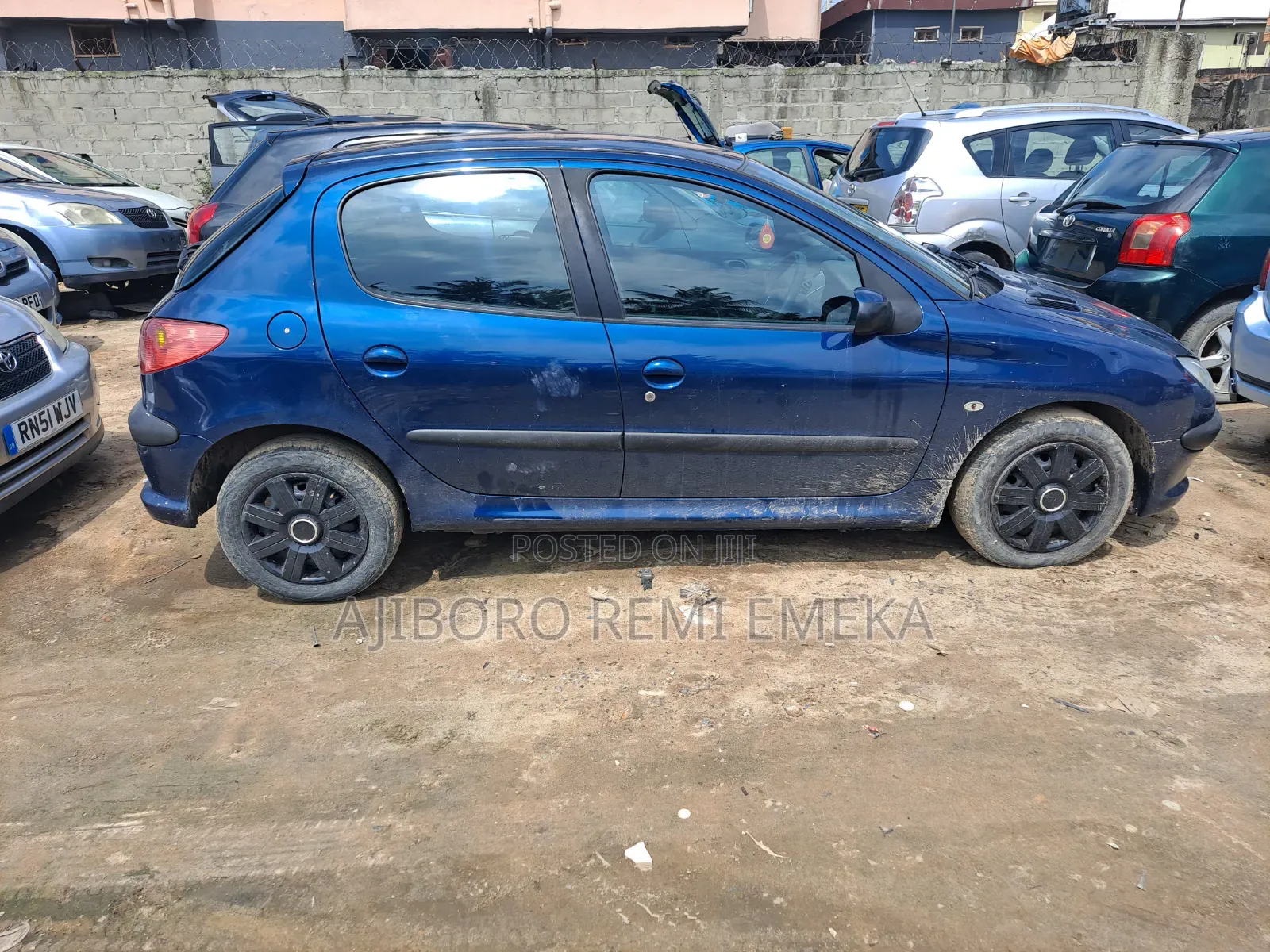 Peugeot 206 2003 Blue