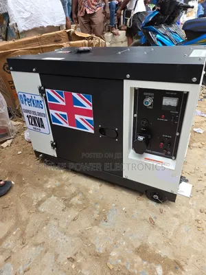 Original 12kVA Perkins UK Made Silent Generator