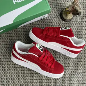 Red Puma Sneakers