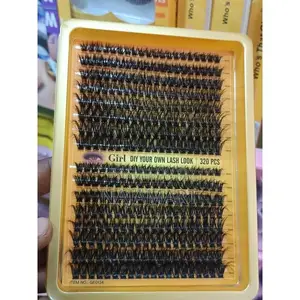 DIY Eyelash Extensions / Lash Clusters
Colour: Black