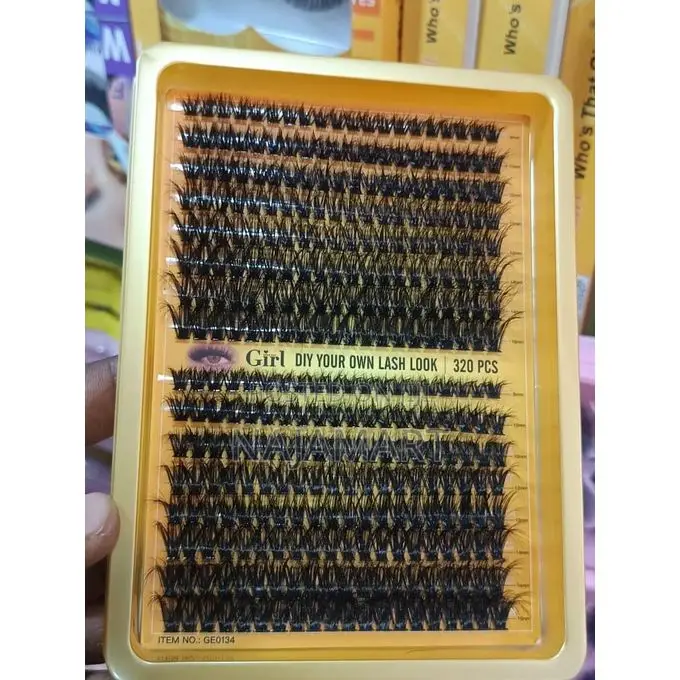 DIY Eyelash Extensions / Lash Clusters
Colour: Black