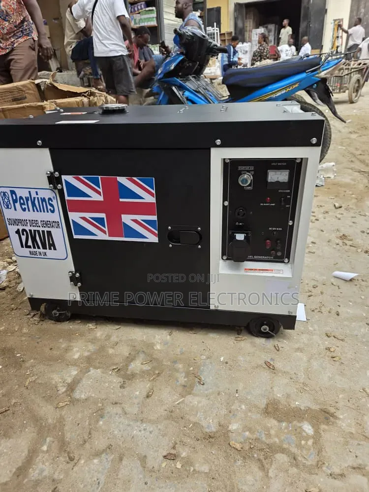 Powerful 12kVA Perkins Soundproof Generator