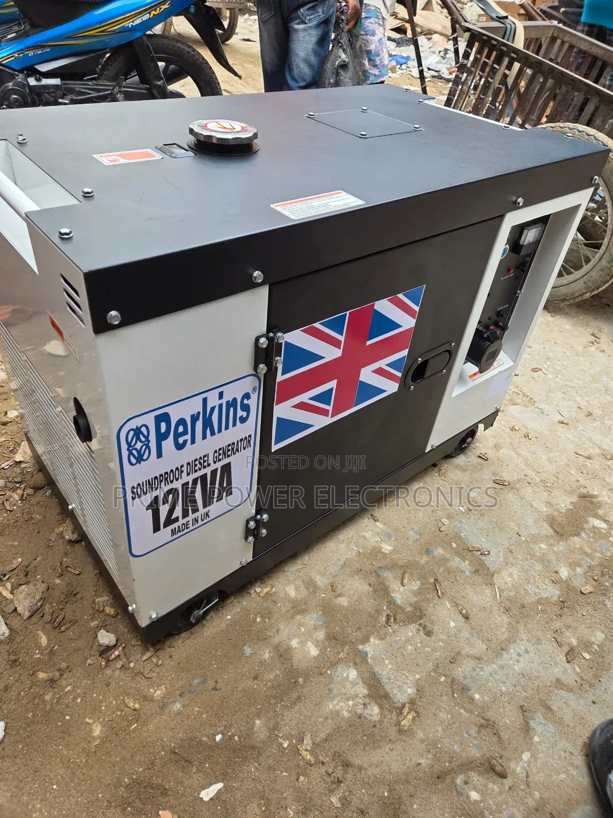 Powerful 12kVA Perkins Soundproof Generator