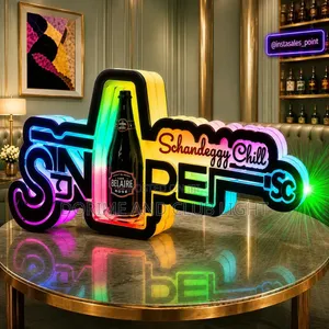 LED Luxury Bottle Presenter/Carrier With Laser Effect