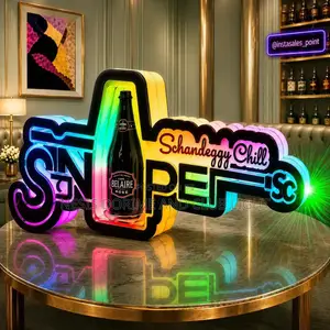 LED Luxury Bottle Presenter/Carrier With Laser Effect