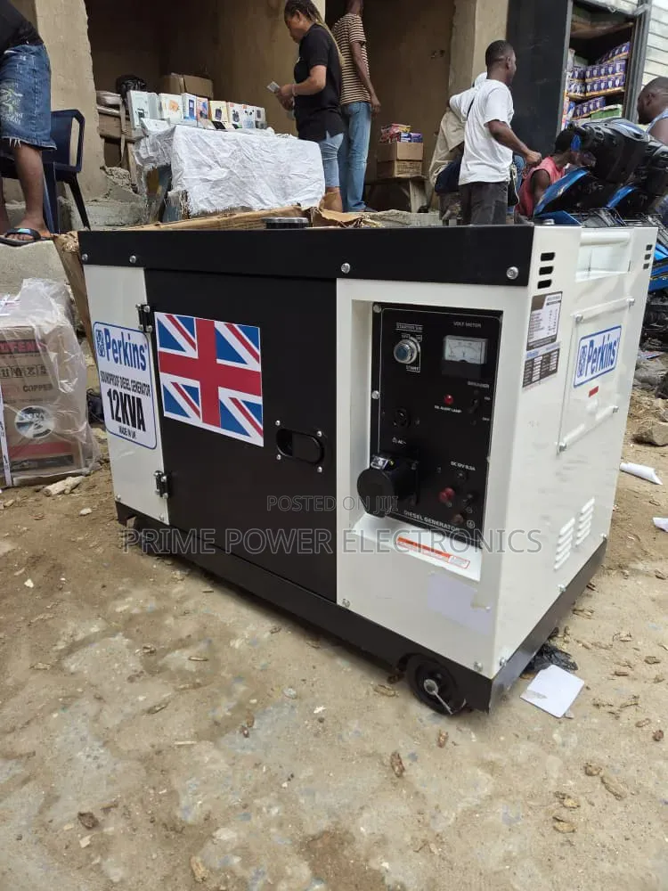 12kVA Perkins Diesel Generator – Silent & Durable
