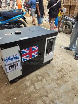 Heavy-Duty 12kVA Perkins Silent Generator