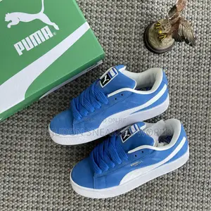 Blue Puma Sneakers