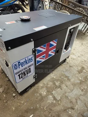 Original Perkins 12kVA Soundproof Diesel Generator