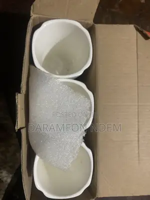 3-Piece White Cup.