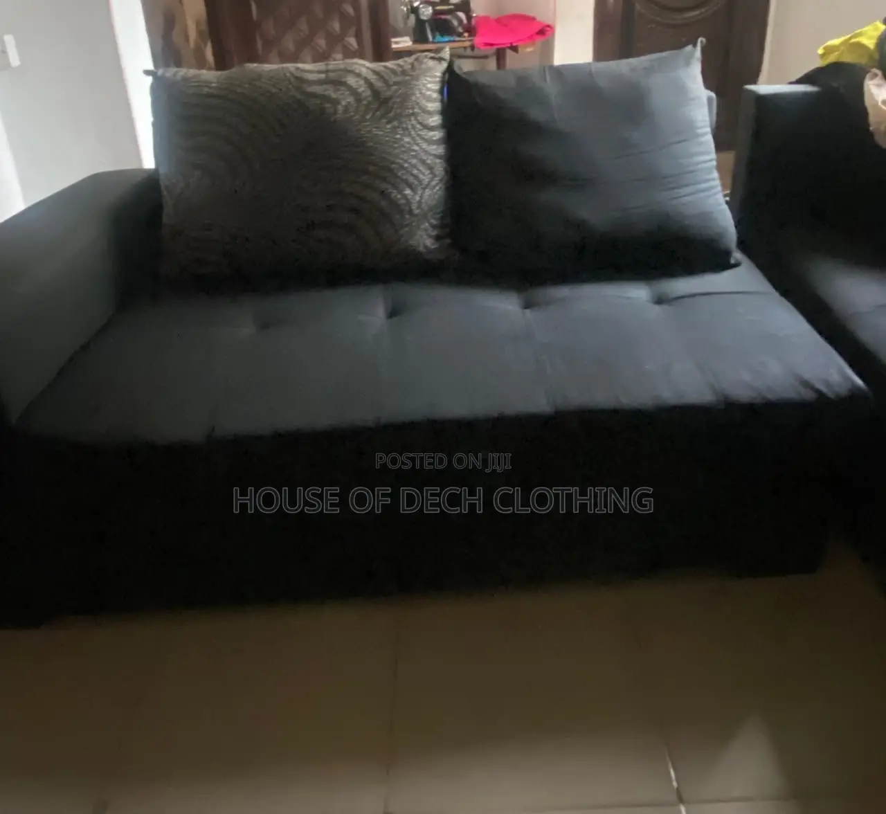 Sofa and Pillow