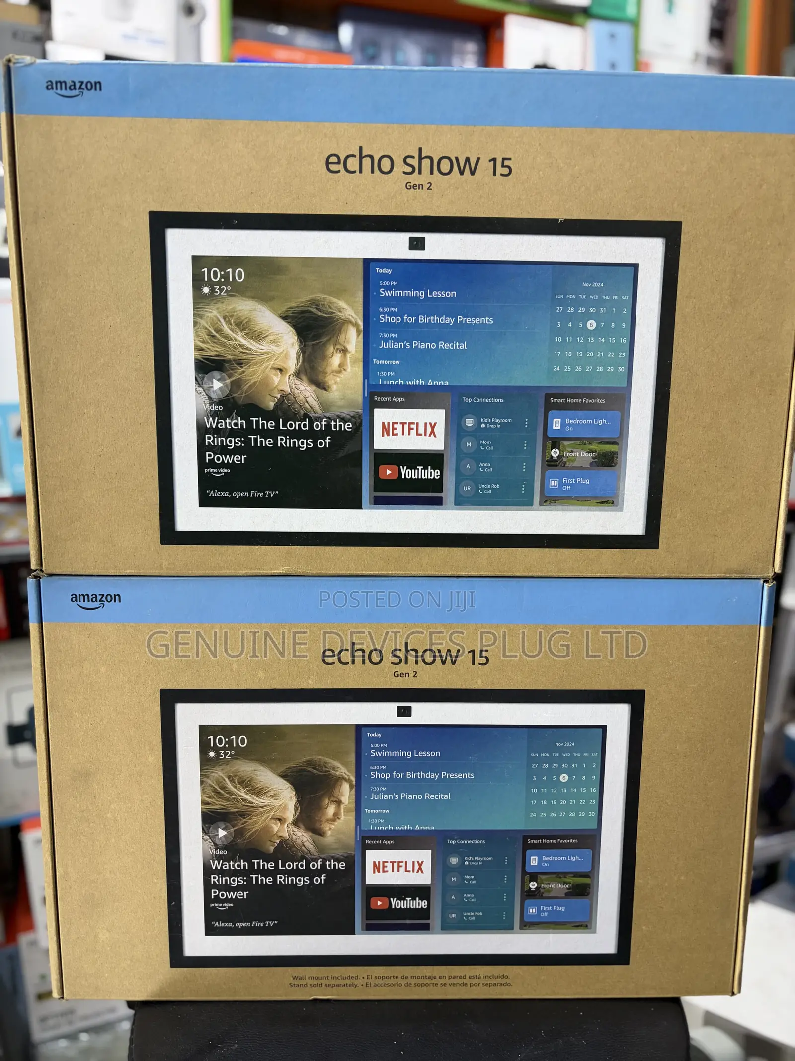 Amazon Echo Show 15 (Newest Model), Full HD 15.6"