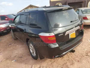 Toyota Highlander 4x4 2008 Black