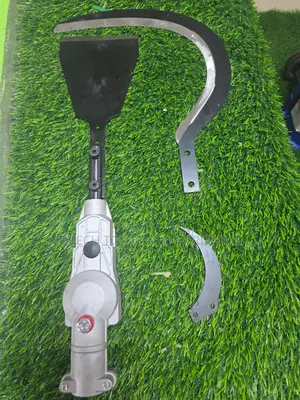 Palm Harvester Attachment Head With Interchangeable Cutting Blades