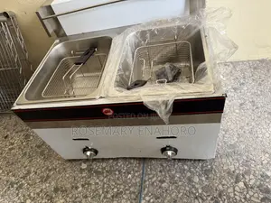 Commercial Gas Deep Fryer Double Tank