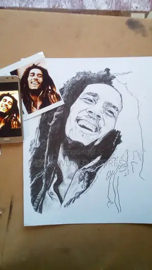 Resemblance Pencil Portrait Drawing