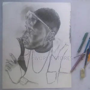 Resemblance Pencil Portrait Drawing