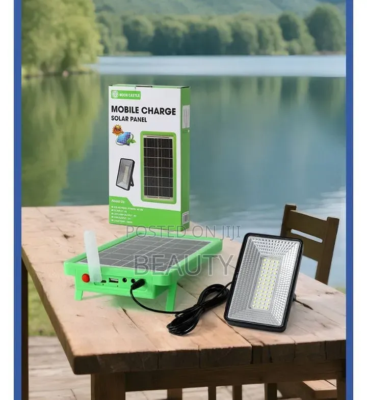 Solar Rechargeable Bulb and Panel