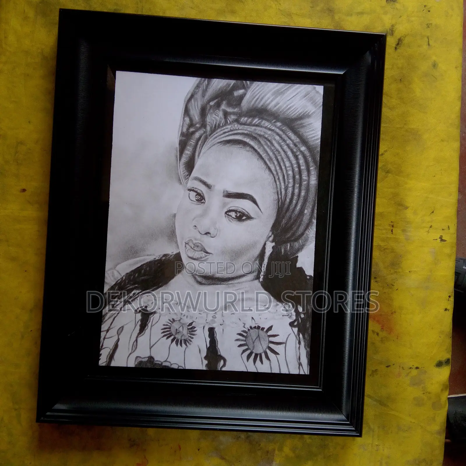 Resemblance Pencil Portrait Drawing