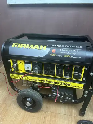 Firman 2.8kVA / 2.5kW Generator With Key Start & Wheels