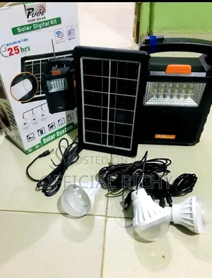 Pude Solar Radio and Light