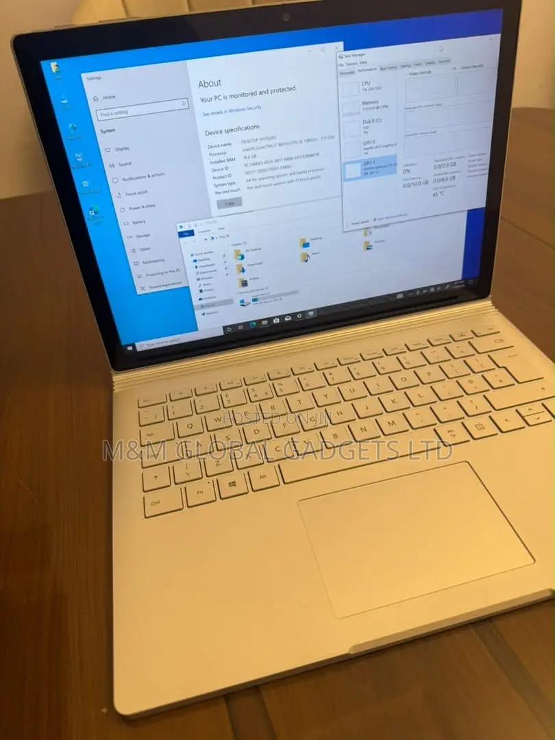 Laptop Microsoft Surface Book 2 16GB Intel Core i7 SSD 512GB