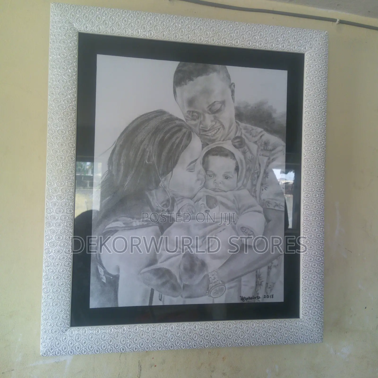 Resemblance Pencil Portrait Drawing