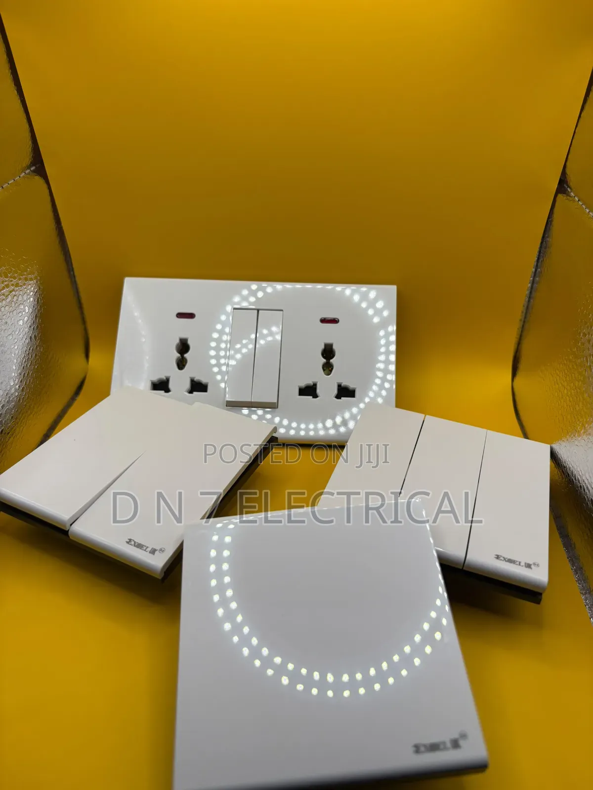 Luxury White Switch & Socket