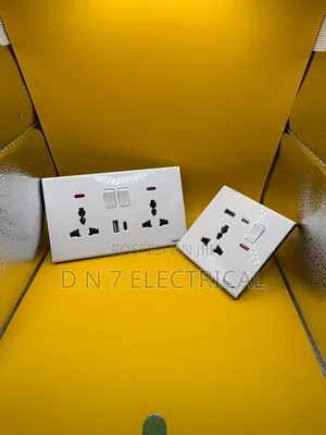 Luxury White Switch & Socket