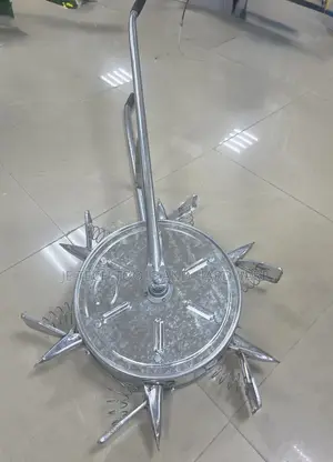 Manual Rolling Metal Seed Planter